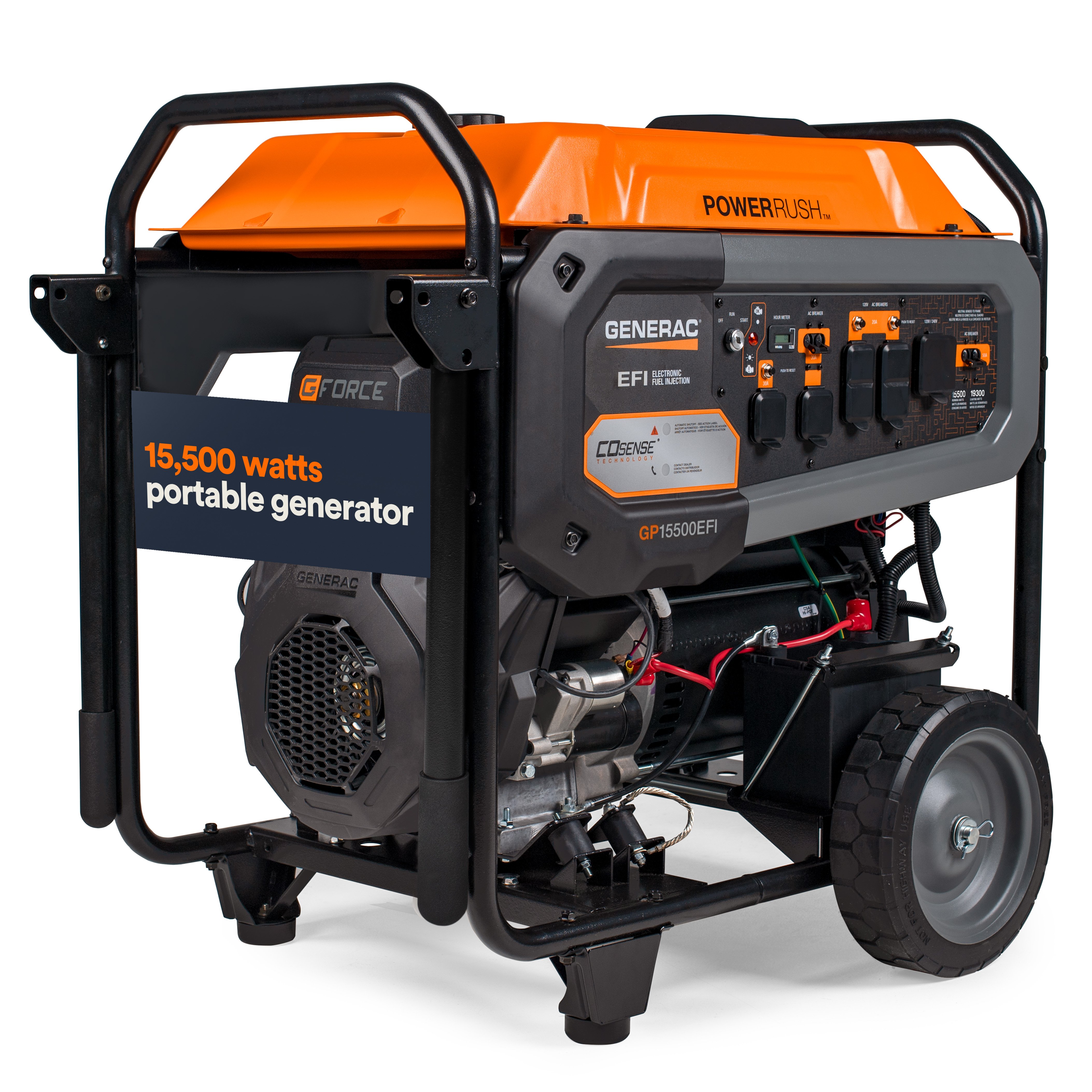 GENERADOR GENERAC DE 15.5 KW GP15500E EFI (7705)